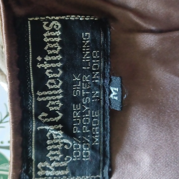 Royal Collections Vintage Beautiful beaded silk vest, Heavy, Sz M - Picture 5 of 5